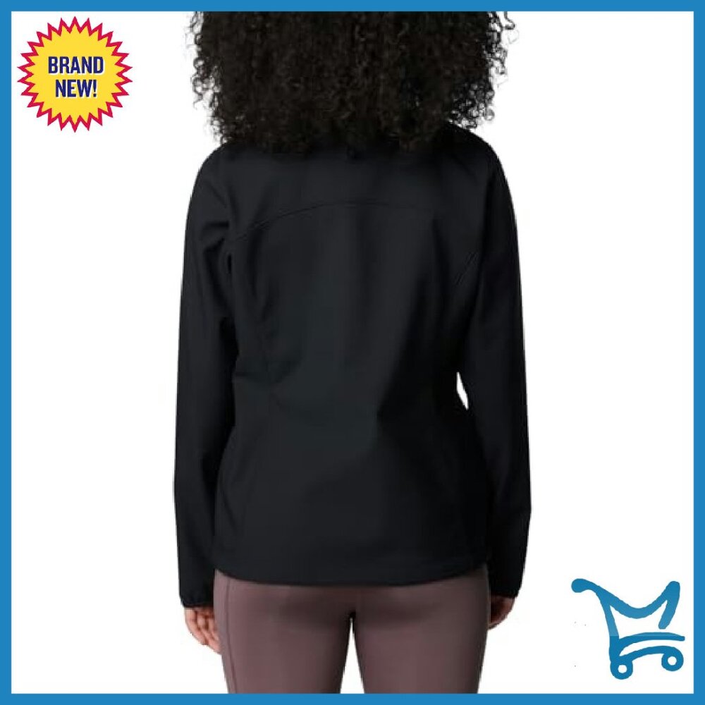 Water-Resistant Softshell Jacket with Zippered Po… - image 3